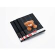 Caiet A5 48 file patratele, motiv Teddy 9480710