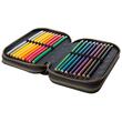 Penar CoolPack Jumper 3 cu 3 compartimente si echipare completa, Grey(Badges G) B67155