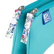 Penar tip etui 2 zip Oxford turcoaz 400159518