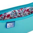 Penar tip etui 2 zip Oxford turcoaz 400159518