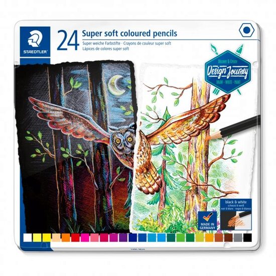 Creion Color Soft 24 culori ST-149C-C24