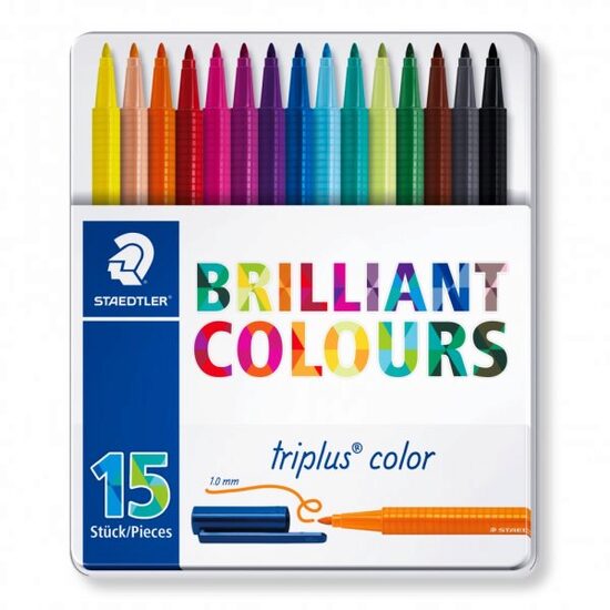 Carioca TRIPLUS Color 1mm 15CUL/SET