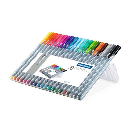 Fineliner TRIPLUS 03mm 20 CUL/SET