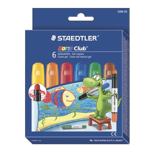 Creioane cu Gel clasic 6 culori STH-2390-C6