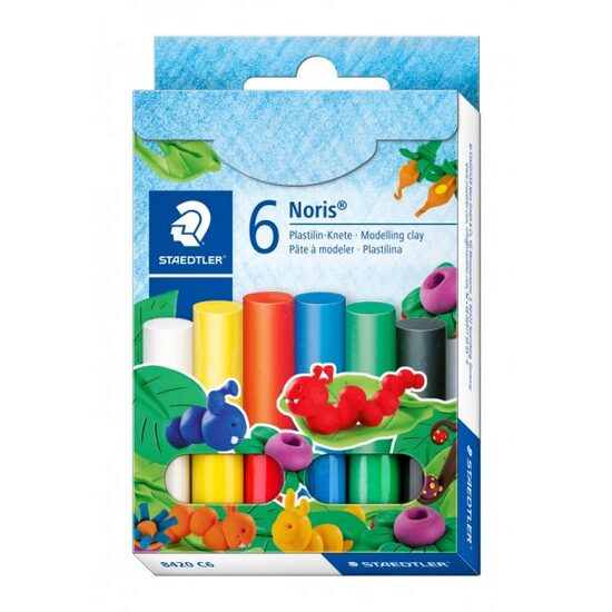 Plastelina NORIS 6/SET