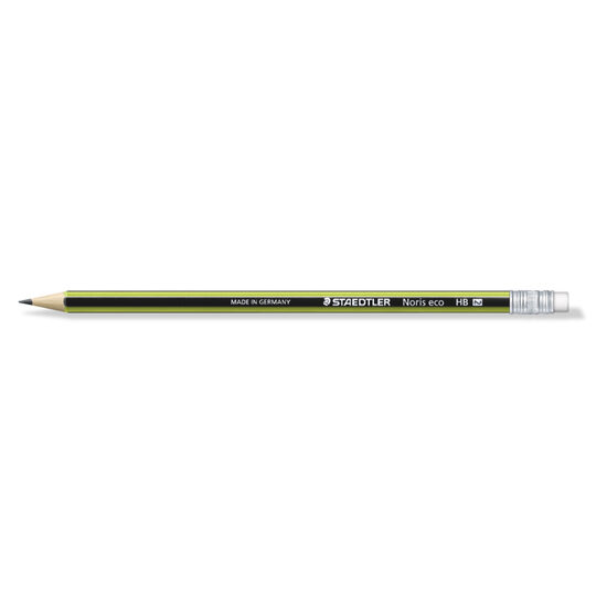 Creion Staedtler Noris Eco cu radiera HB ST-182-30-HB