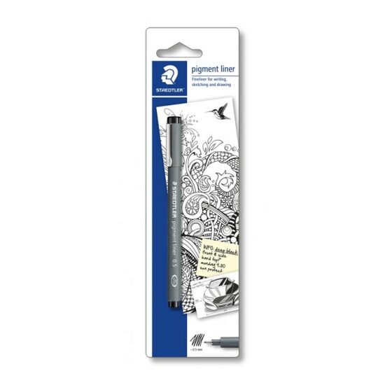 Pigment liner 0,5 mm negru blister