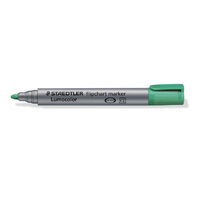 Marker flipchart Lumocolor varf rotund 2 mm verde