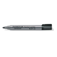 Marker flipchart Lumocolor varf rotund 2 mm negru