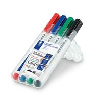 Set marker whiteboard Lumocolor 2mm 4 culori/set ST-341-WP4