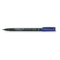 Marker permanent Lumocolor S 0,4 mm albastru