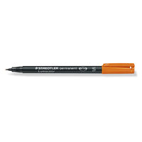 Marker permanent Lumocolor S 0,4 mm orange