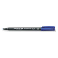 Marker permanent Lumocolor M 1 mm albastru