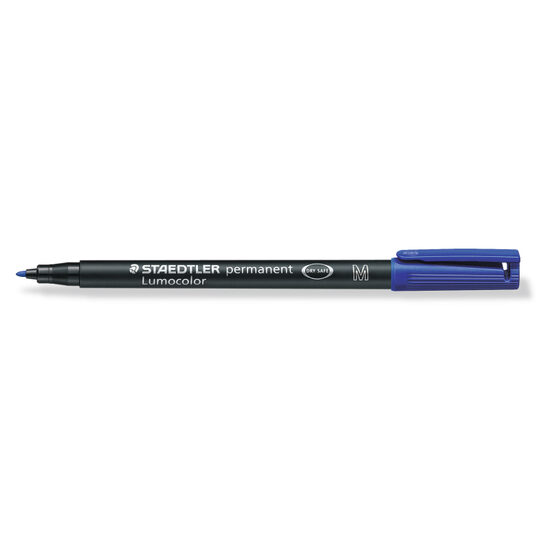Marker permanent Lumocolor M 1 mm albastru