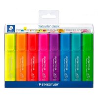 Textmarker Textsurfer classic pastel varf tesit 5mm 8 culori ST-364-PWP8