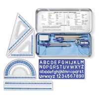 Trusa instrumente geometrie Staedtler 10 piese ST-557-10