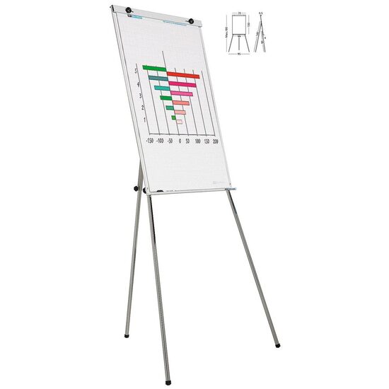 Flipchart magnetic, 100 x 70 cm
