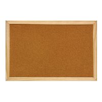 Panou pluta cu rama din lemn, 40 x 60 cm