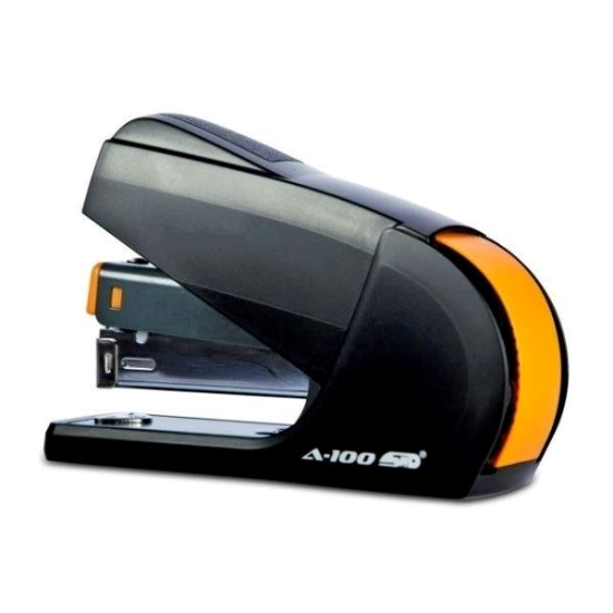 Capsator Noki A100 EasyTouch, 25 coli, capse 24/6, 26/6, negru