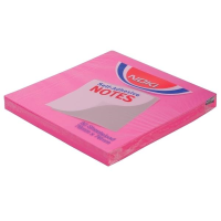 Notite adezive, Noki, 76 x 76mm, magenta, 100 file/set