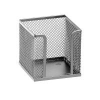 Suport pentru cub hartie Mesh, argintiu