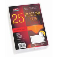 C5, 25 plicuri, siliconic, offset, 80 g/mp