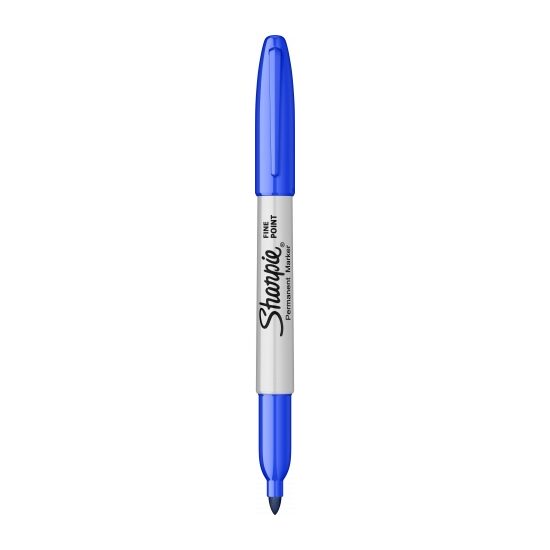 Blue Marker Permanent Sharpie