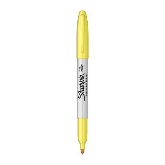 Yellow Marker Permanent Sharpie