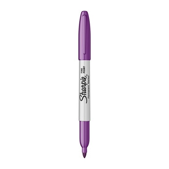 Purple Marker Permanent Sharpie