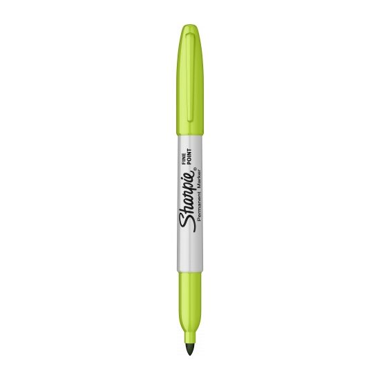 Lime Green Marker Permanent Sharpie