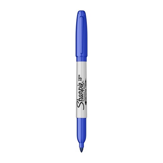 Blue Marker Permanent Sharpie