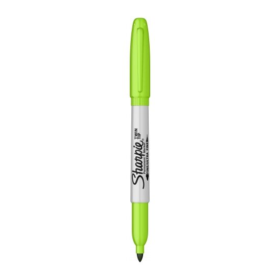 Lime Green Marker Permanent Sharpie