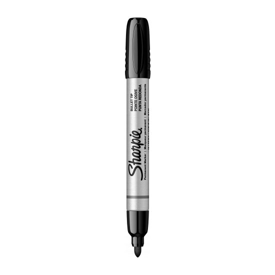 Black Marker Permanent Sharpie