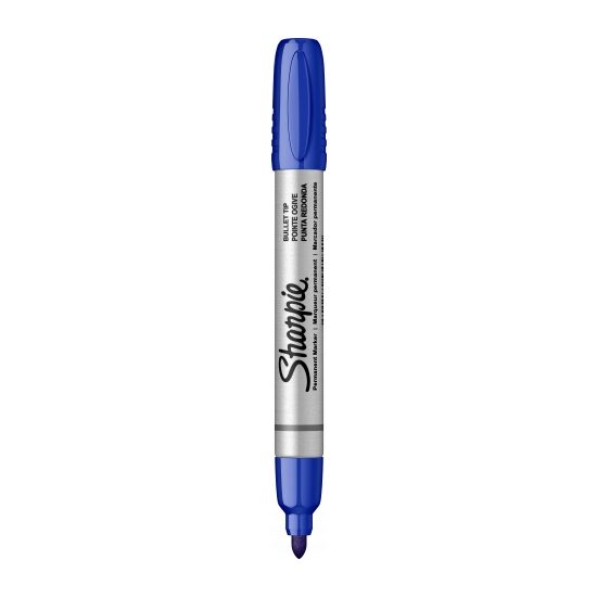 Blue Marker Permanent Sharpie