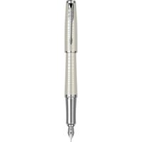 Premium Pearl Metal Chiselled CT Stilou Parker