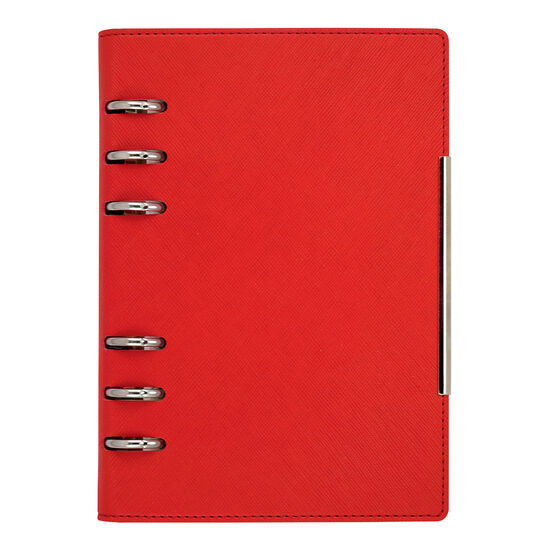 Organizer B6 6 inele rosu