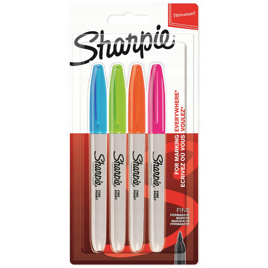 Set 4 Sharpie F vivid