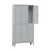 Vestiar cușetat 116S/6 900mm x 500mm x 1800mm H