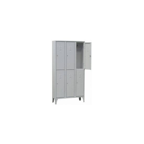 Vestiar cușetat 116S/6 900mm x 500mm x 1800mm H