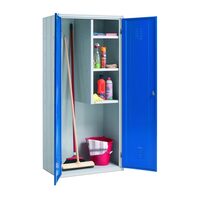 Dulap metalic pentru curăţenie AS 80 X 40 X 180 cm  H