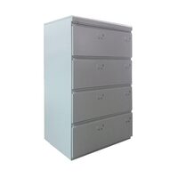 Clasificator cu 4 sertare duble 840 x 610 x 1365 mm H