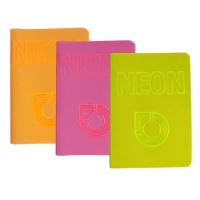 Caiet A5 mate NEON PP 42f 80g