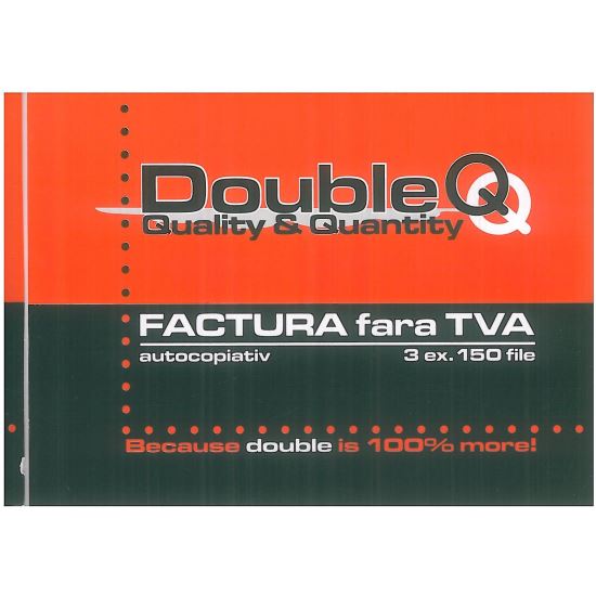 Factura A5 autocopiativ fara TVA 3 exemplare 150 file 
