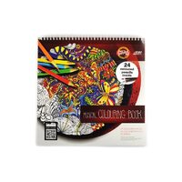  Carte coloriaj antistres + set 24 cr color