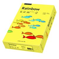 Hartie color Rainbow 80g/mp, yellow (16), A4 88042343