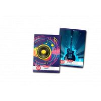 Caiet A5 48 file patratele, motiv Music 9484270