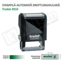 Stampila Trodat Printy 4910 tusat verde