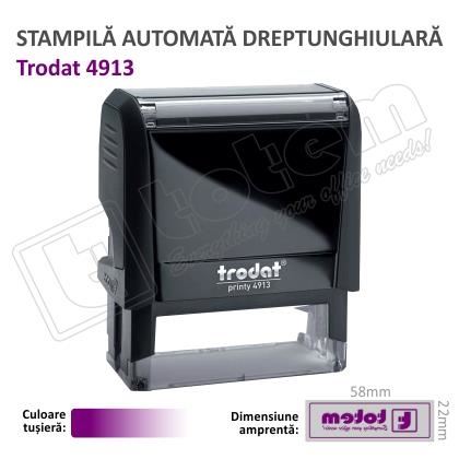 Stampila Trodat Printy 4913 tusat mov