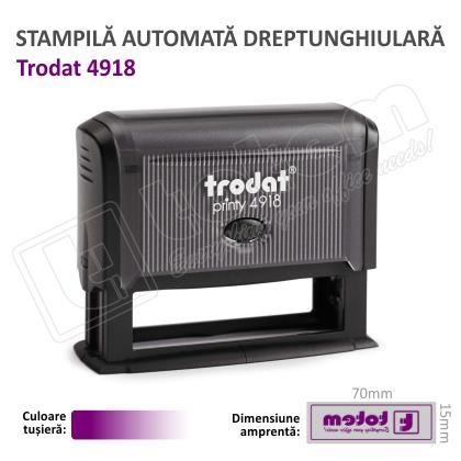 Stampila Trodat Printy 4918 tusat mov