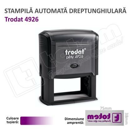 Stampila Trodat Printy 4926 tusat negru